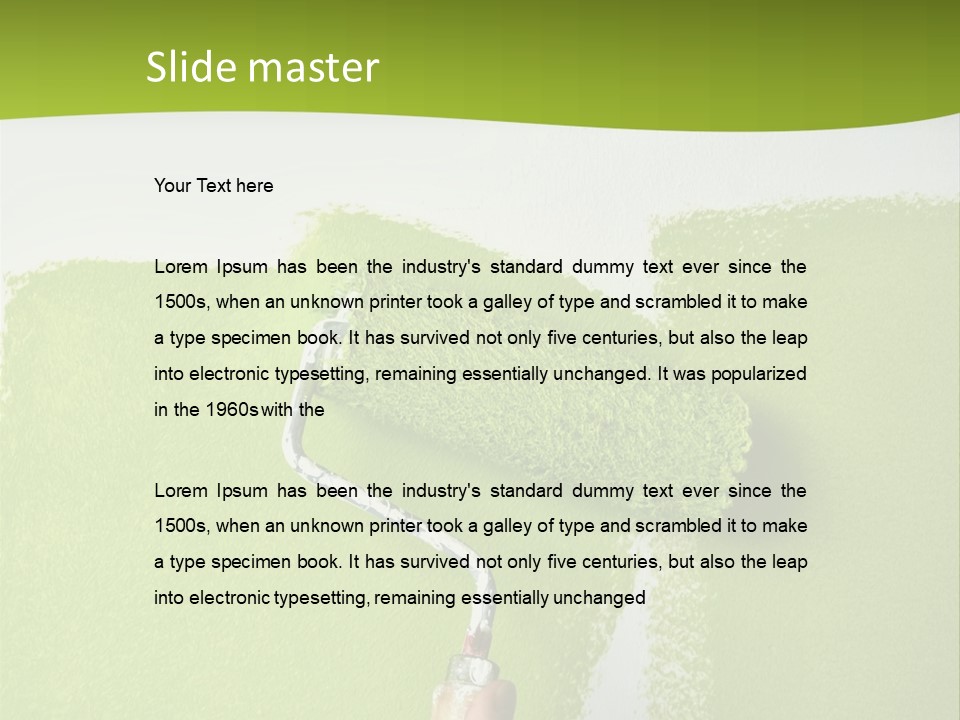 Improvement Light Renewal PowerPoint Template