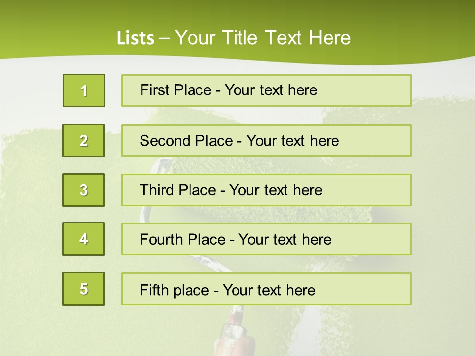 Improvement Light Renewal PowerPoint Template