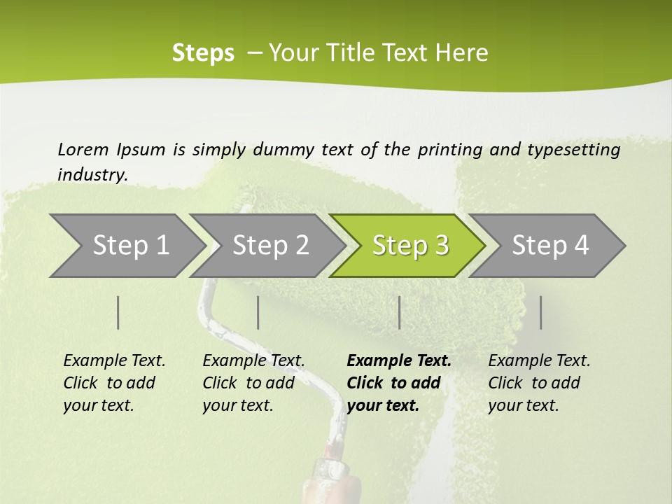 Improvement Light Renewal PowerPoint Template