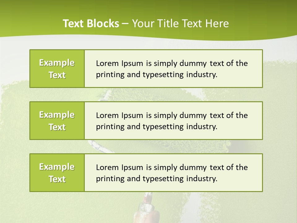 Improvement Light Renewal PowerPoint Template