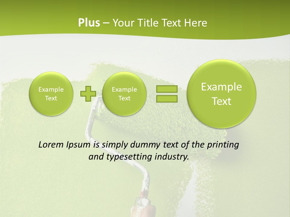 Improvement Light Renewal PowerPoint Template