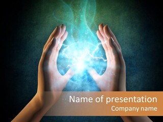 Background Hold Give PowerPoint Template