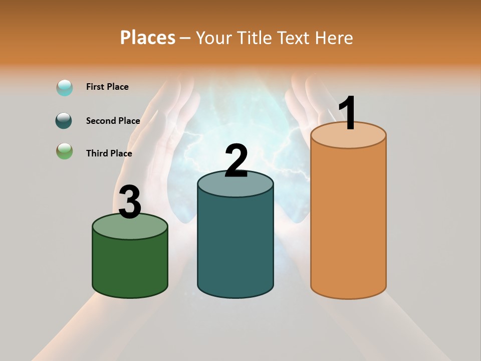 Background Hold Give PowerPoint Template