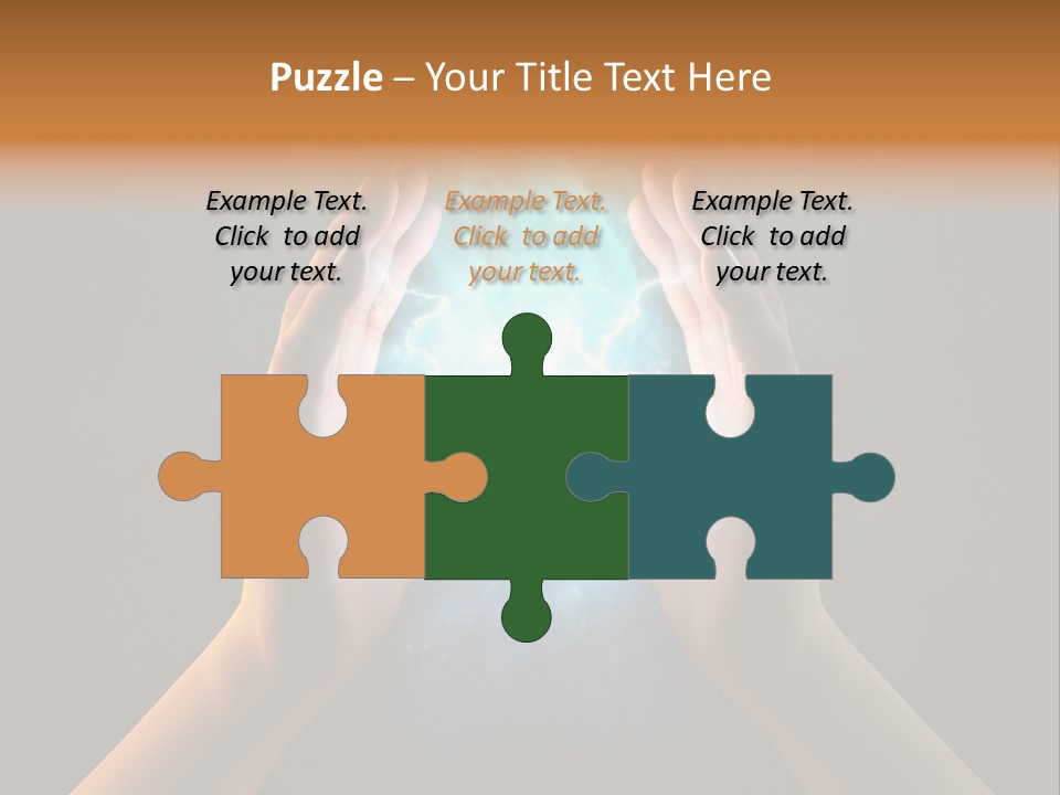 Background Hold Give PowerPoint Template