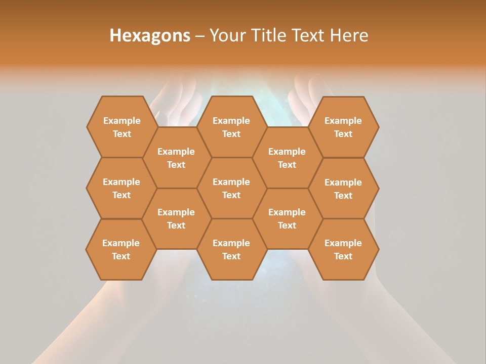 Background Hold Give PowerPoint Template