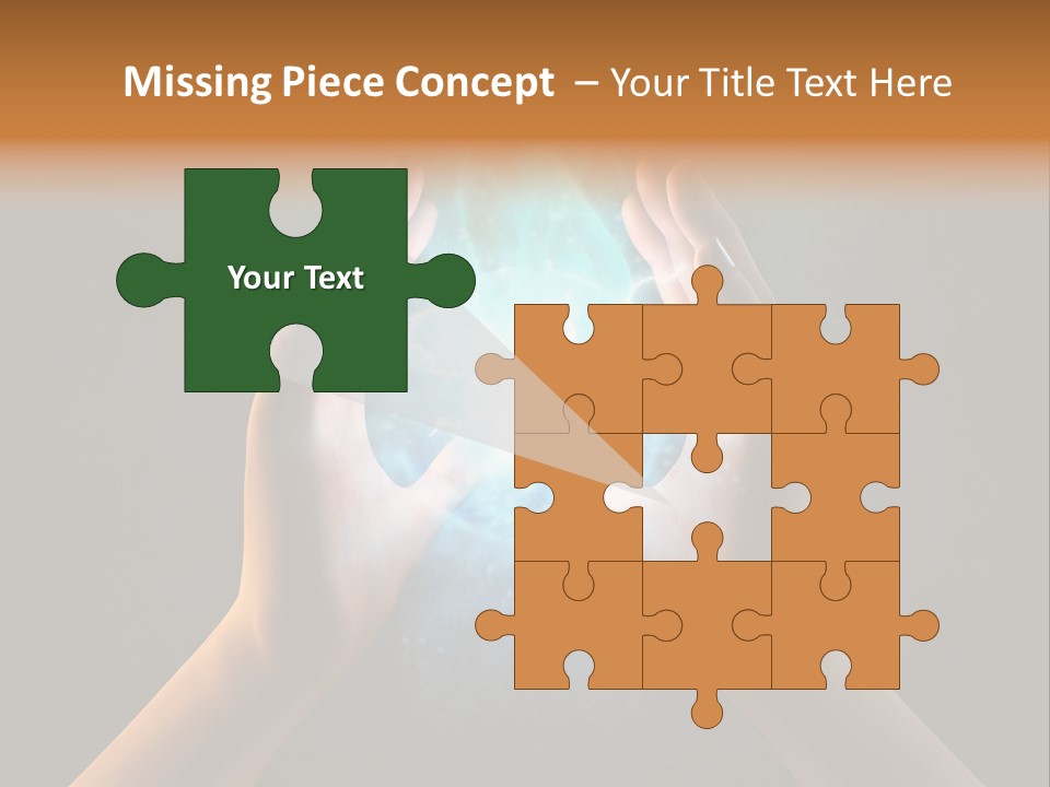 Background Hold Give PowerPoint Template