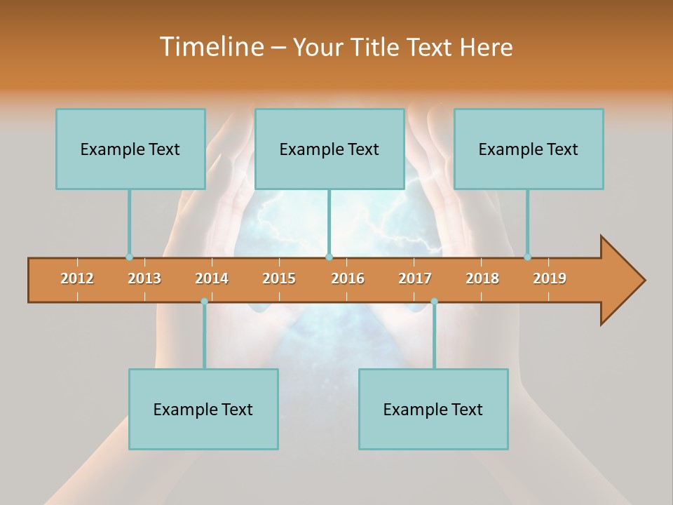 Background Hold Give PowerPoint Template