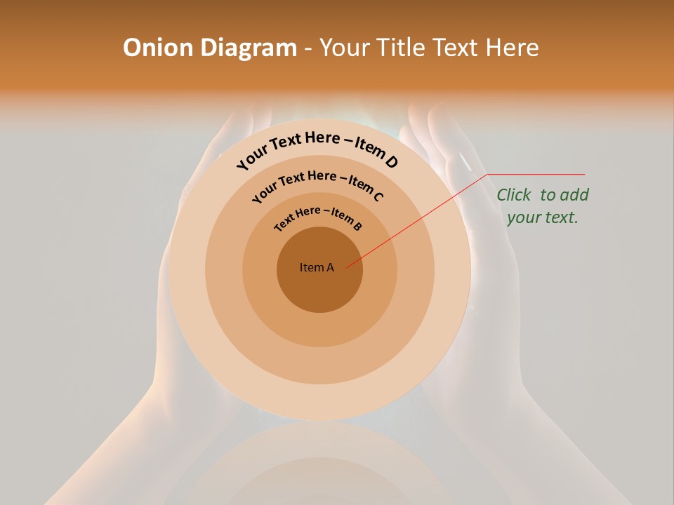 Background Hold Give PowerPoint Template