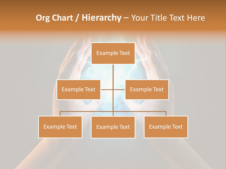 Background Hold Give PowerPoint Template
