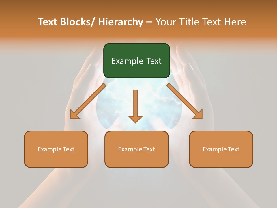 Background Hold Give PowerPoint Template