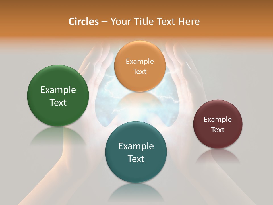 Background Hold Give PowerPoint Template