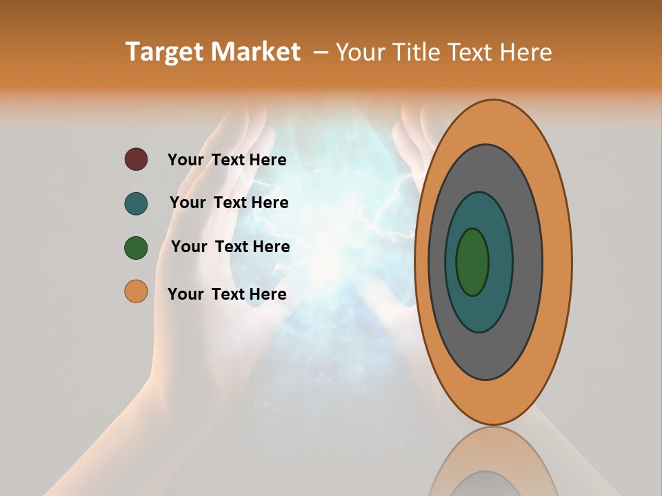 Background Hold Give PowerPoint Template