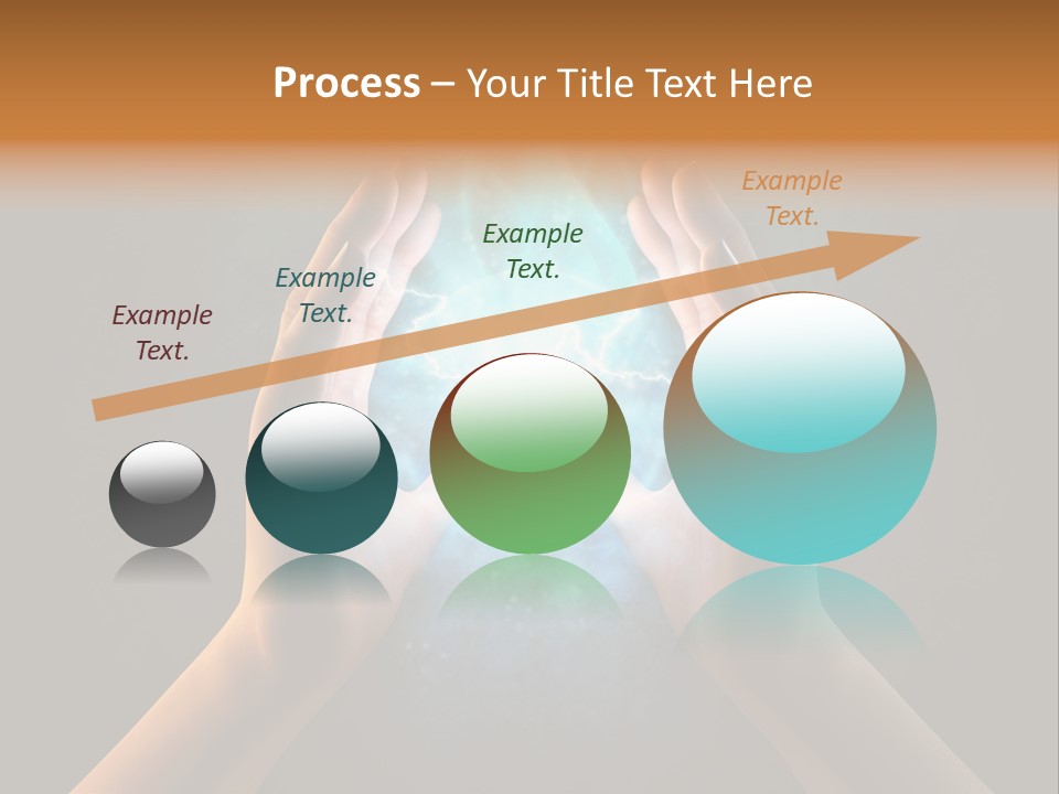 Background Hold Give PowerPoint Template