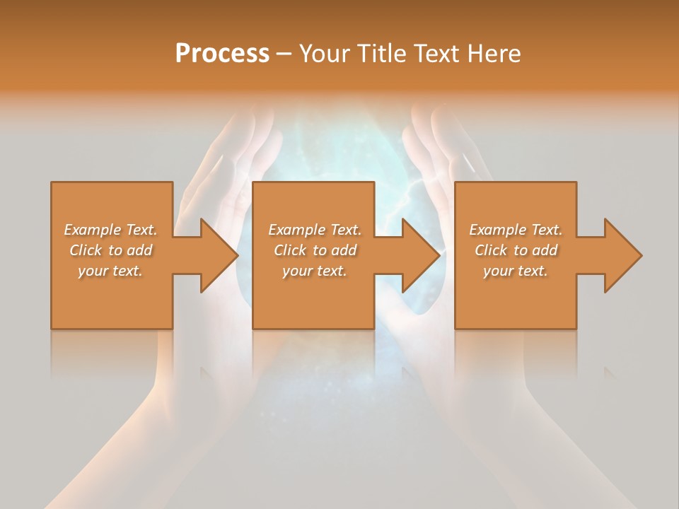 Background Hold Give PowerPoint Template