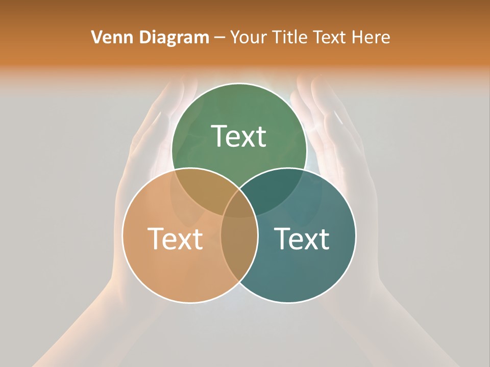 Background Hold Give PowerPoint Template