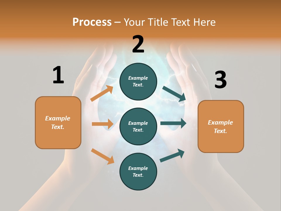 Background Hold Give PowerPoint Template
