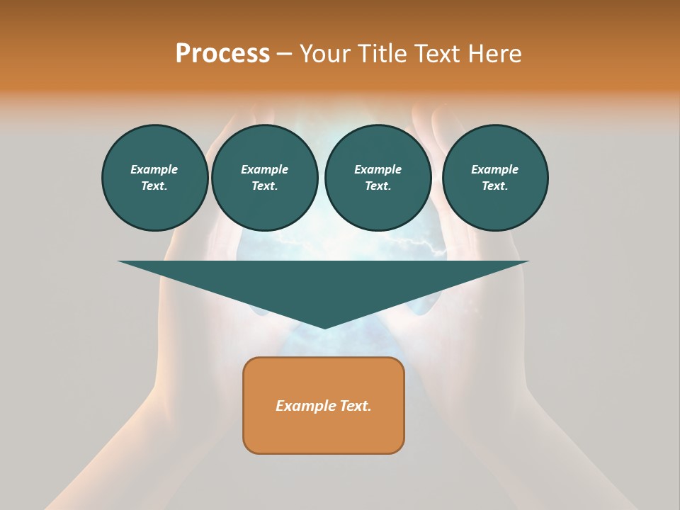 Background Hold Give PowerPoint Template