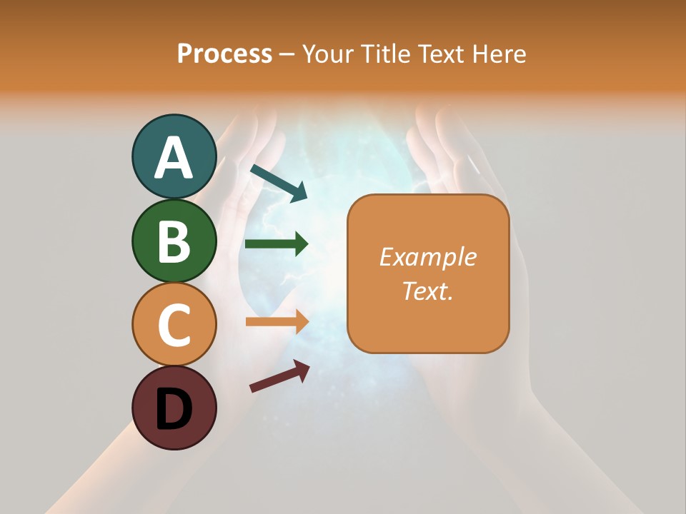 Background Hold Give PowerPoint Template