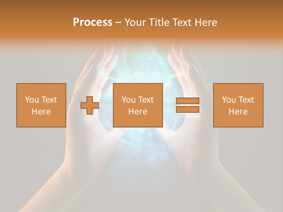 Background Hold Give PowerPoint Template