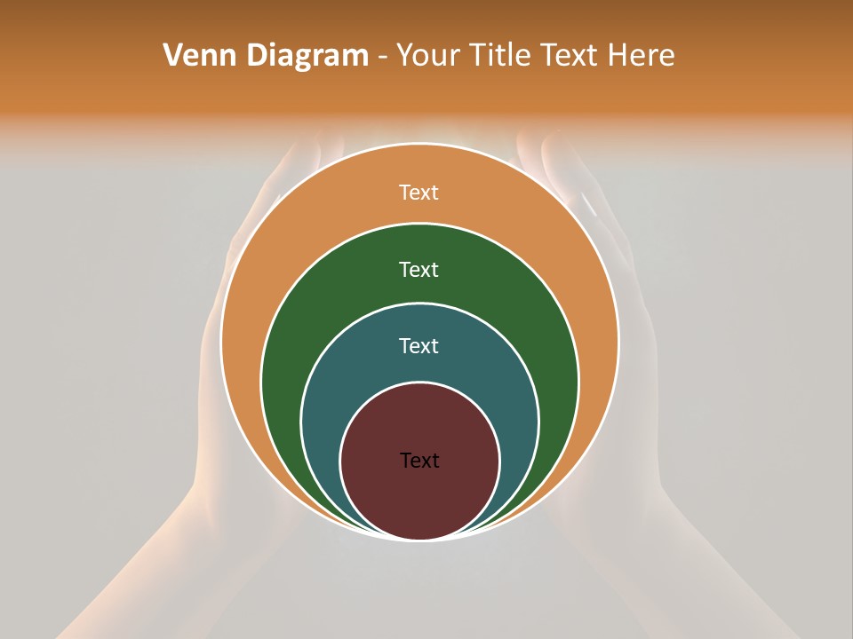Background Hold Give PowerPoint Template