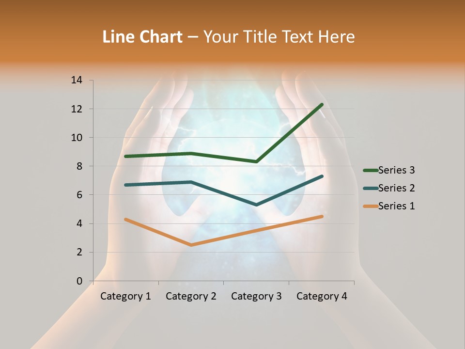 Background Hold Give PowerPoint Template