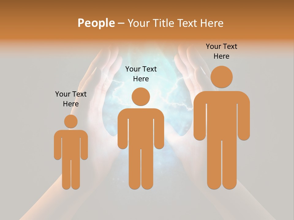 Background Hold Give PowerPoint Template