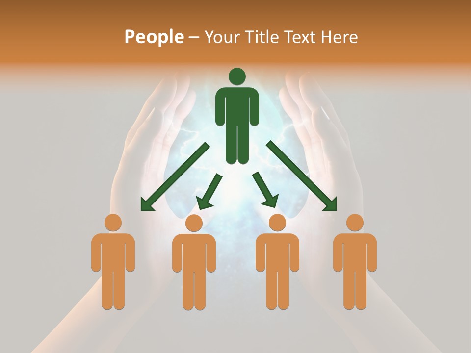 Background Hold Give PowerPoint Template