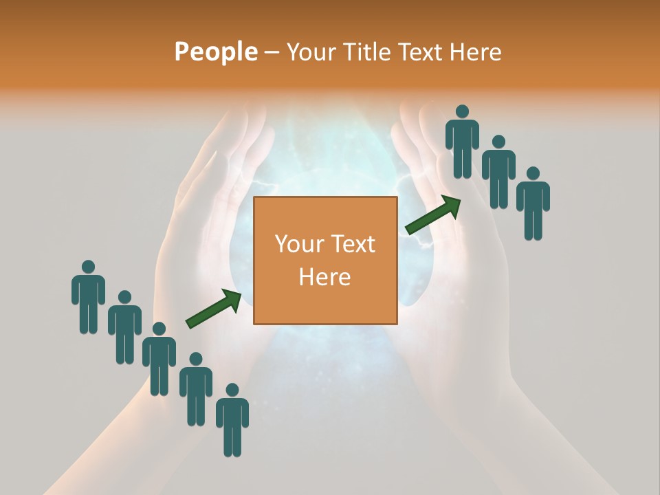 Background Hold Give PowerPoint Template