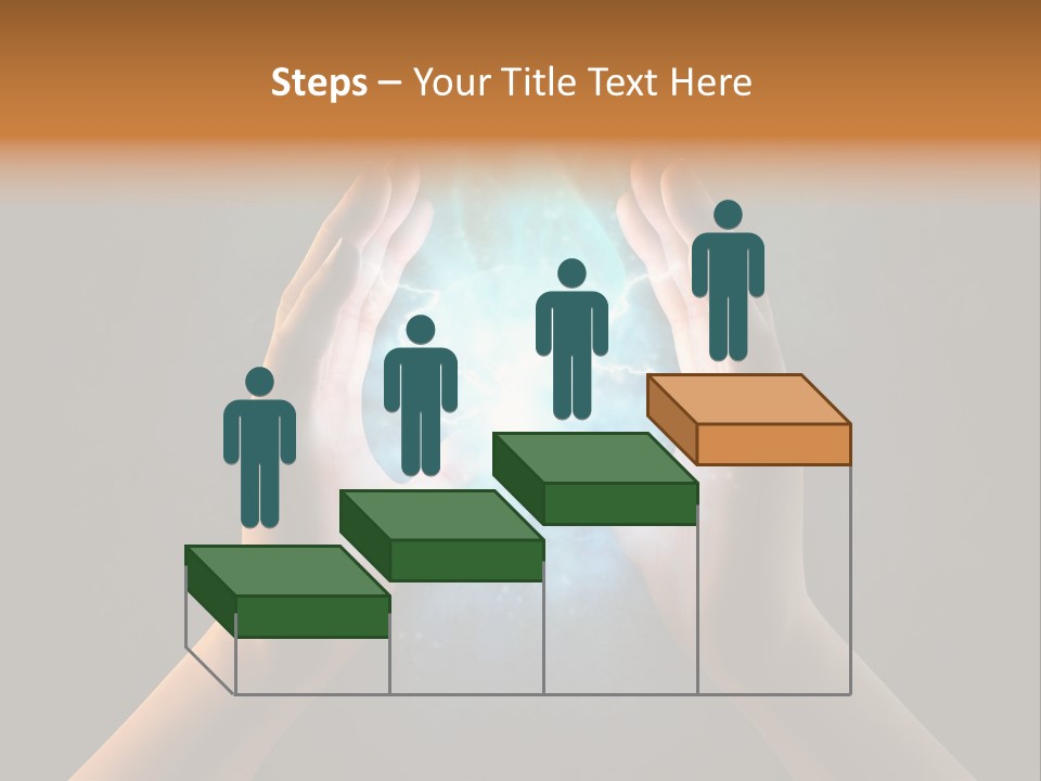 Background Hold Give PowerPoint Template