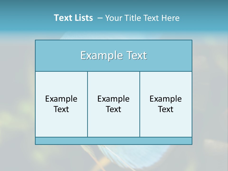 White View Side PowerPoint Template