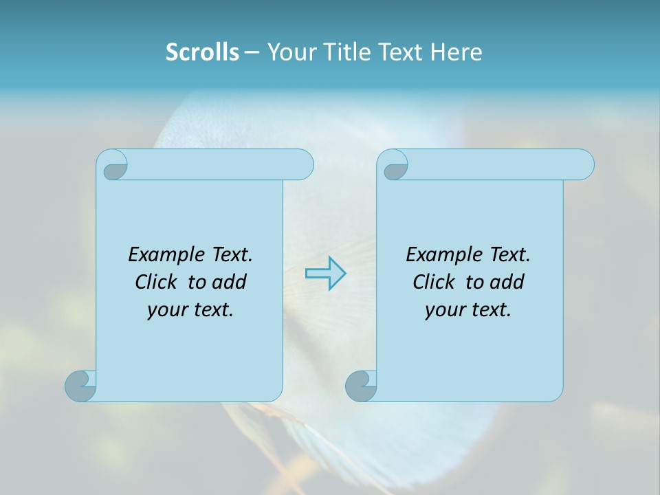White View Side PowerPoint Template