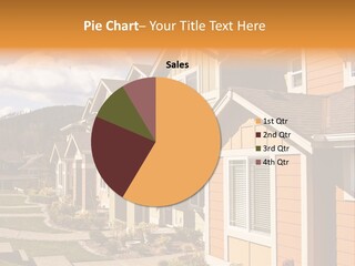 Town Craftsman Estate PowerPoint Template