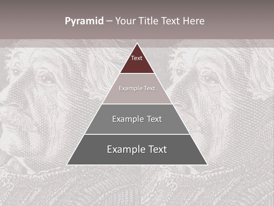 German Postage Usa PowerPoint Template
