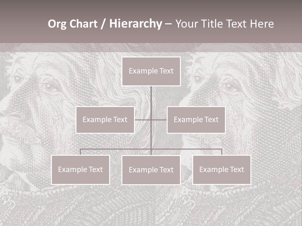 German Postage Usa PowerPoint Template