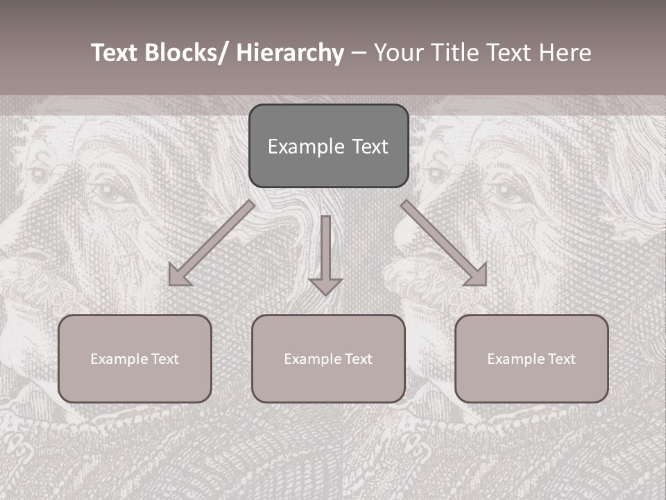 German Postage Usa PowerPoint Template
