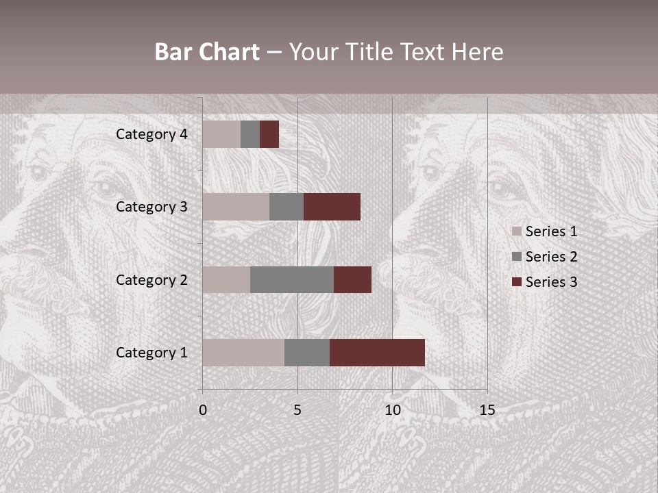 German Postage Usa PowerPoint Template