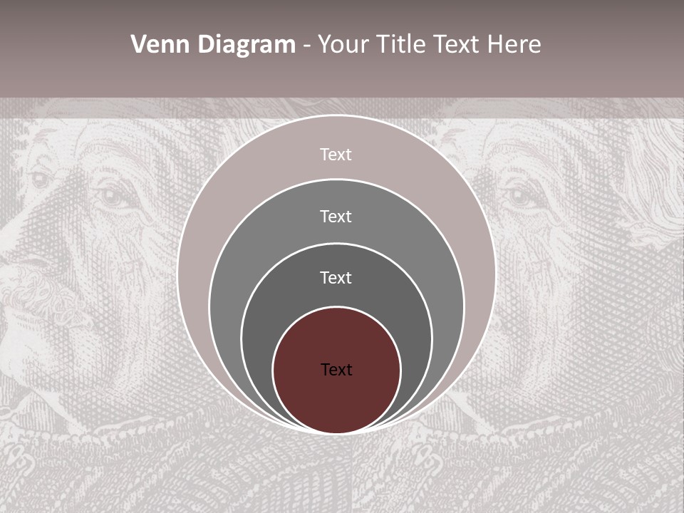 German Postage Usa PowerPoint Template
