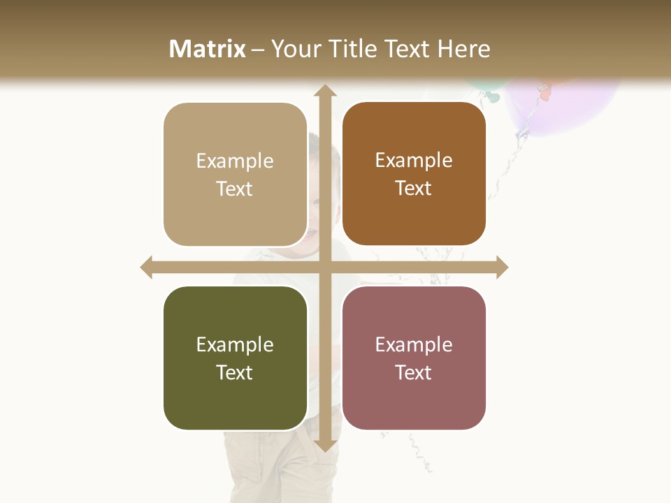 Cute Human Small PowerPoint Template