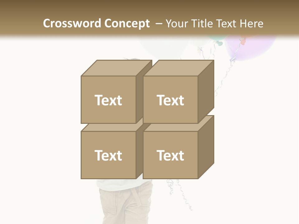 Cute Human Small PowerPoint Template