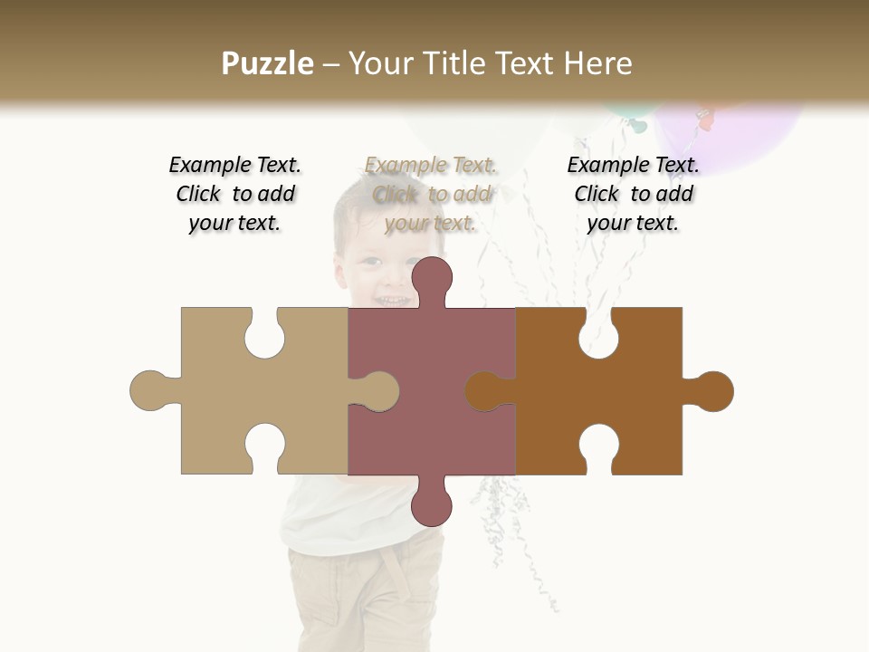 Cute Human Small PowerPoint Template