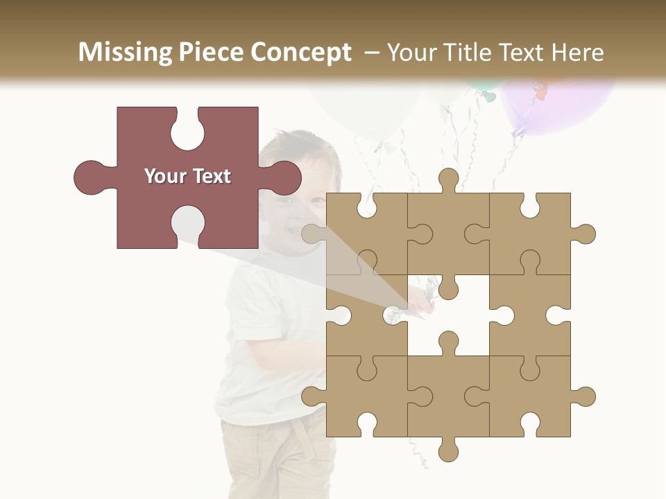 Cute Human Small PowerPoint Template