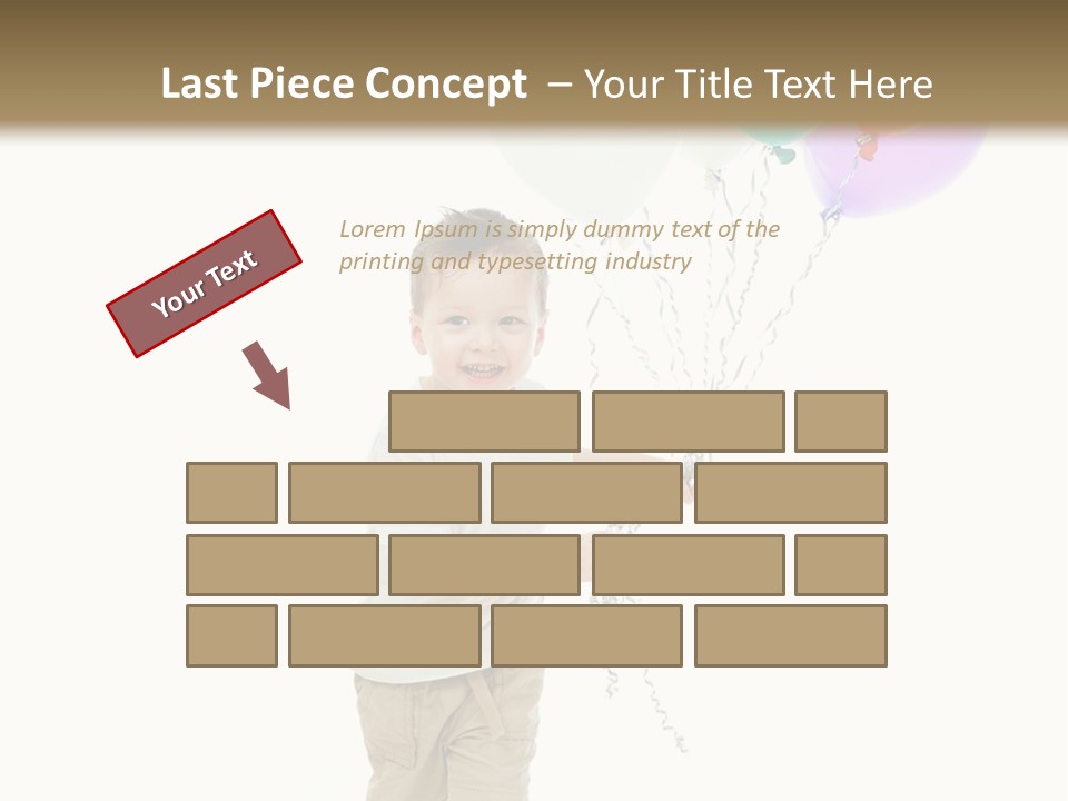 Cute Human Small PowerPoint Template