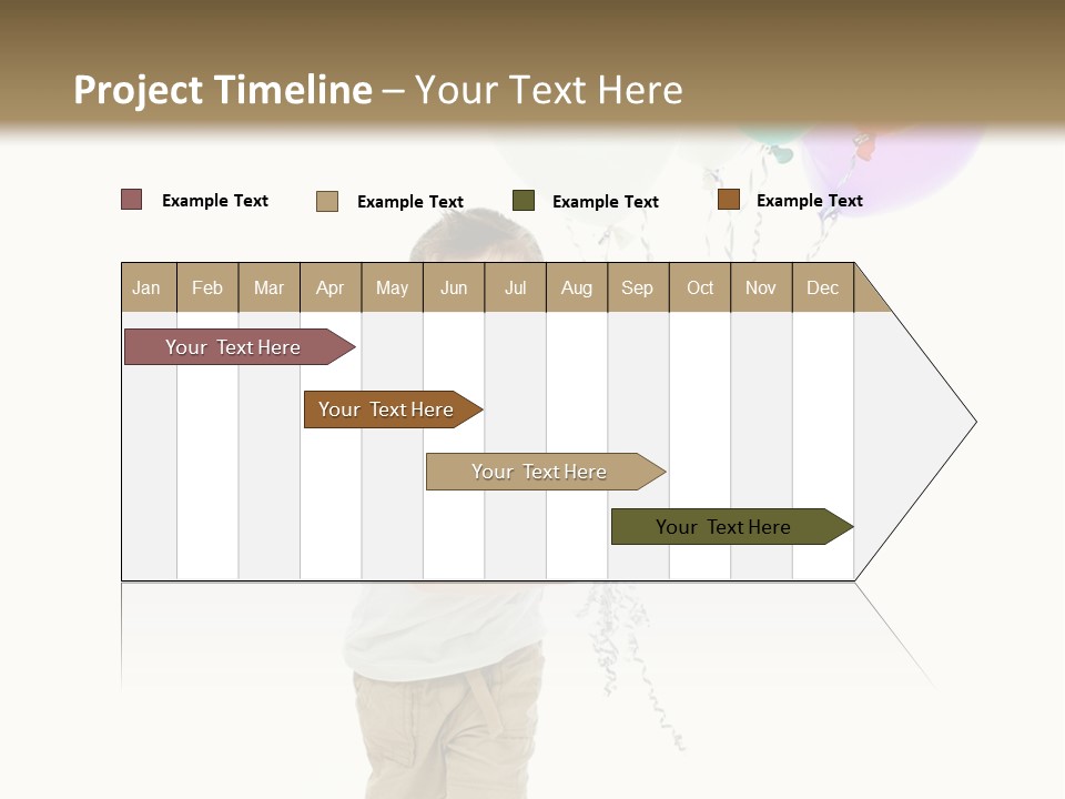 Cute Human Small PowerPoint Template