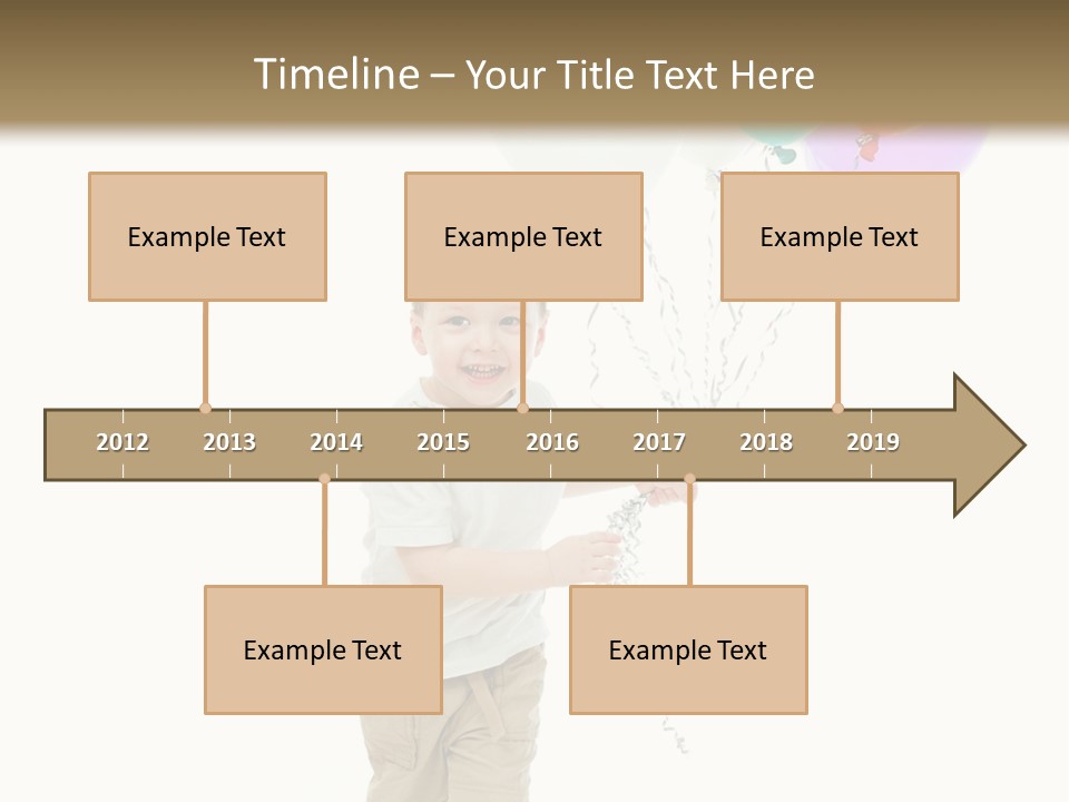 Cute Human Small PowerPoint Template