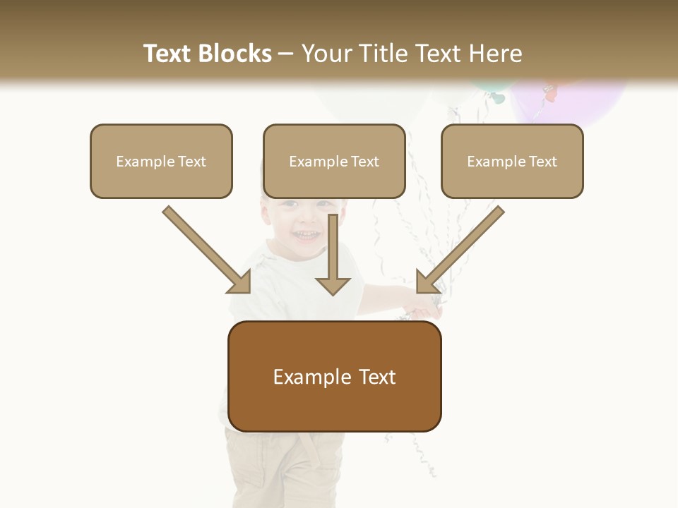 Cute Human Small PowerPoint Template