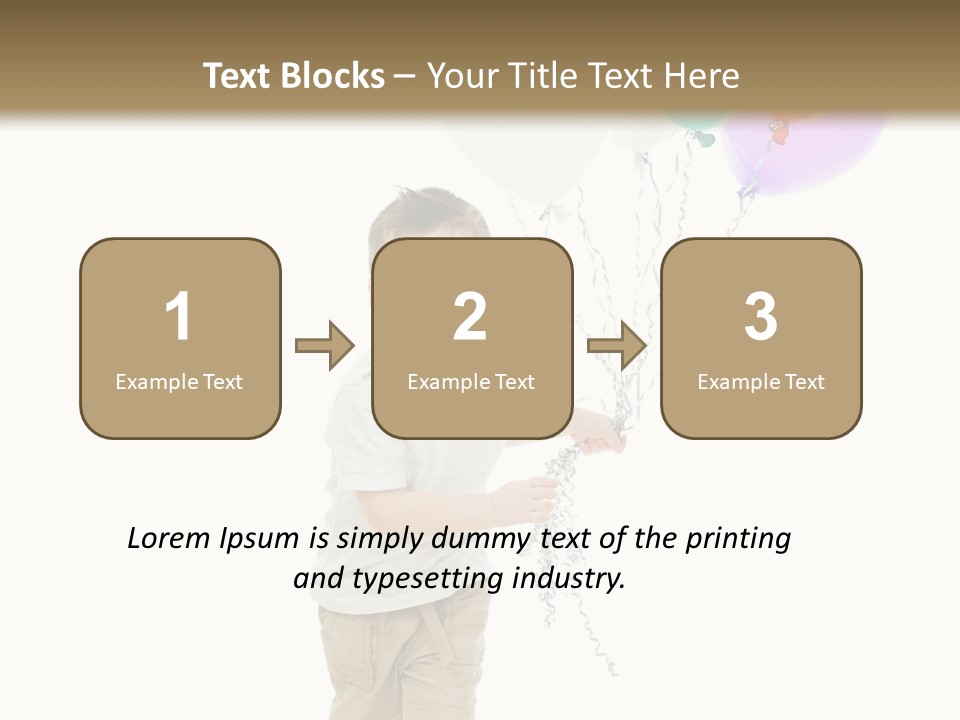 Cute Human Small PowerPoint Template