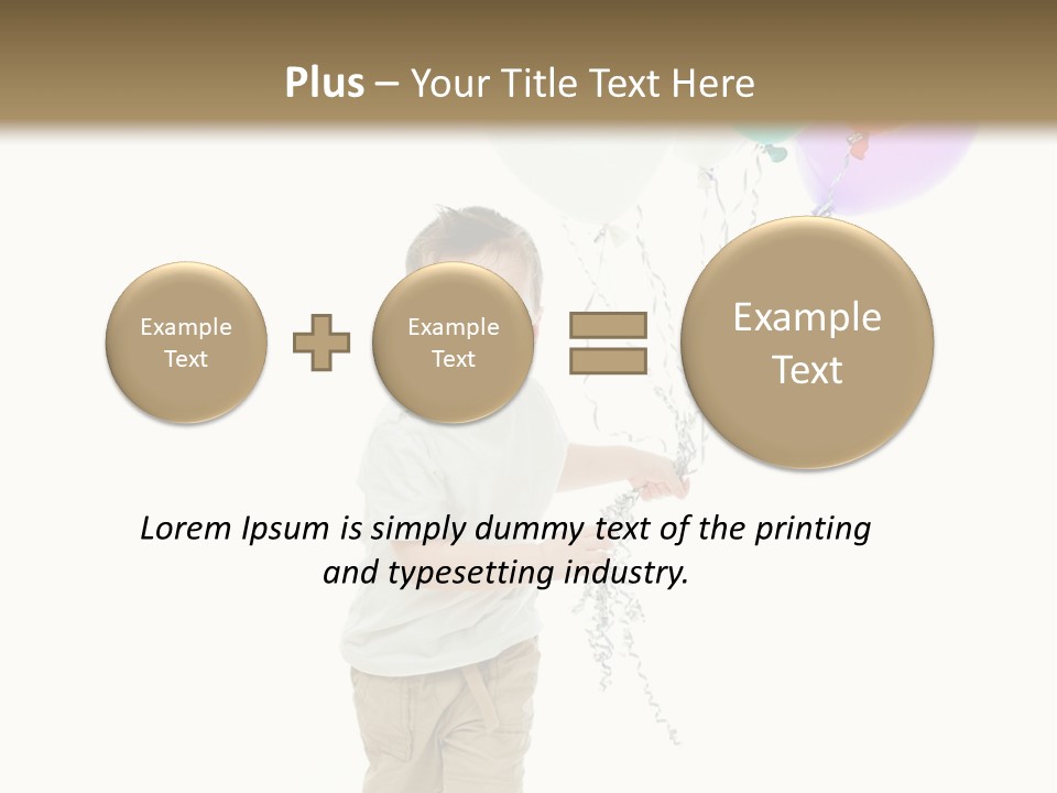 Cute Human Small PowerPoint Template