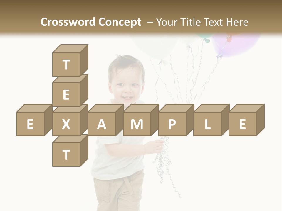 Cute Human Small PowerPoint Template