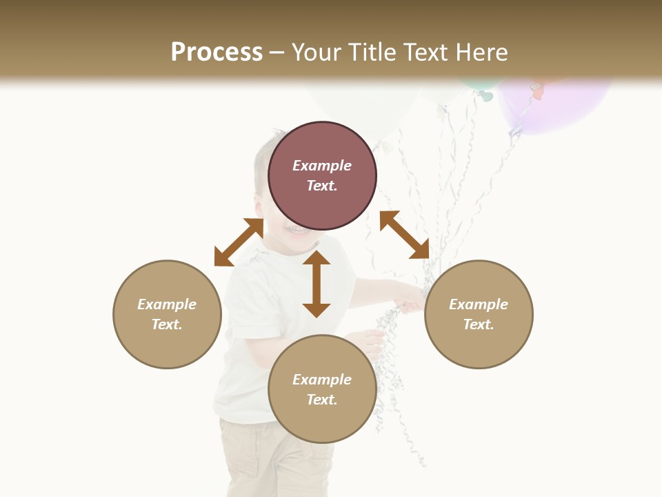 Cute Human Small PowerPoint Template