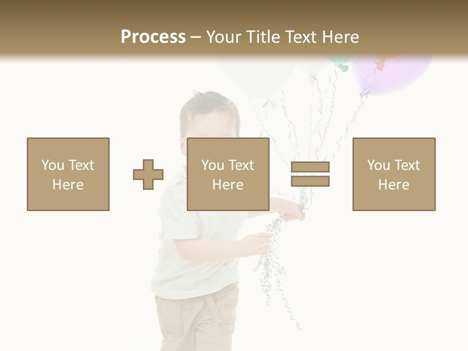Cute Human Small PowerPoint Template